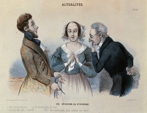 Operacja zeza, ok. 1840 autorstwa French School
