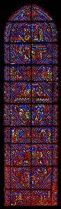 Okno św. Mikołaja (w29a) autorstwa French School
