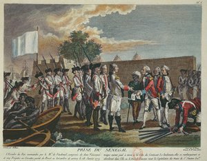 Zdobycie Senegalu przez Francuzów w 1779 podczas amerykańskiej wojny o niepodległość, 1779