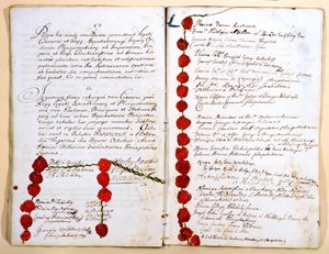 Traktat ryswicki z 30 października 1697 r autorstwa French School