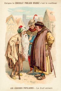 Żyd wędrujący (chromolitho) autorstwa French School