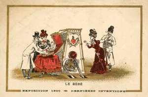 Dziecko (chromolitho) autorstwa French School