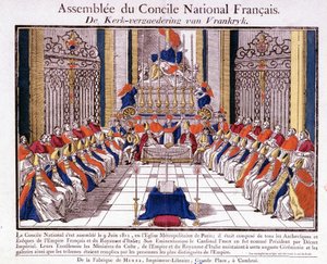 Duchowni Francji i Włoch spotkali się 9 czerwca w Paryżu na Zgromadzeniu Francuskiej Rady Narodowej autorstwa French School