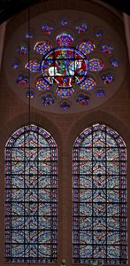 Przyszły Ludwik VIII, syn Filipa Augusta (w107) autorstwa French School