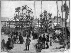 Igrzyska festiwalu w Paryżu w 1888 r. autorstwa French School