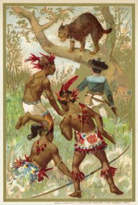 Ryś (chromolitho) autorstwa French School