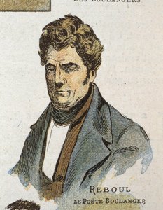 Poeta Reboul nazywany „Boulanger de Nîmes” (1796 - 1864) autorstwa French School