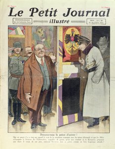 Możliwy powrót niemieckiego następcy tronu Williama Hohenzollerna (1885-1951) do Niemiec, z Le Petit Journal, 25 listopada 1923