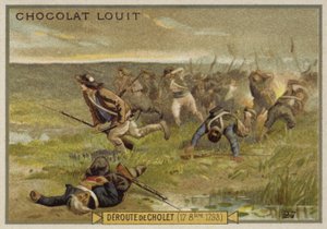 Pogrom Cholet, Wojna w Vendee, Rewolucja Francuska, 17 października 1793 autorstwa French School