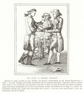 Naczynie do golenia z Lille autorstwa French School