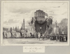 Pogrzeb państwowy Napoleona Bonaparte autorstwa French School