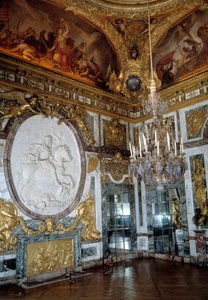 Salon wojenny w Palais de Versailles autorstwa French School