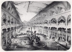 Gimnazjum wodne Pól Elizejskich w Paryżu, 1847 autorstwa French School