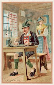 Cytra (chromolitho) autorstwa French School