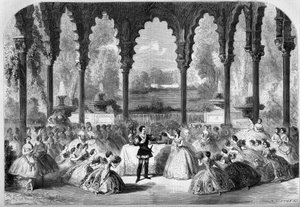 Reprezentacja teatralna Akademii Imperiale de Musique, Paryż autorstwa French School