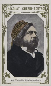 Teofil Gautier, ecrivain (kolorowe zdjęcie) autorstwa French School