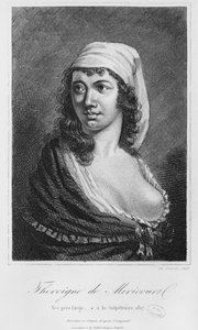 Theroigne de Mericourt, ryty przez Charlesa Devritsa (XIX wiek) 1845 autorstwa French School