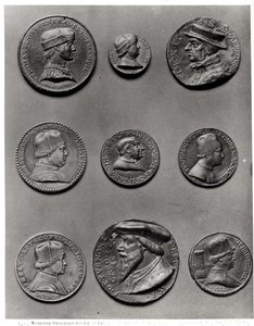 Thomas Bohier, 1513, Pierre Briconnet, Simon Costieres, Robert Briconnet, kardynał Guillaume dEstouteville (ok. 1403-83), Jean Carondelet (1468-1545), Pierre de Sacierges, kardynał F. de Tournon, 1535, autorstwa French School
