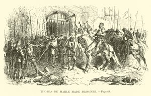 Thomas de Marle wzięty do niewoli autorstwa French School