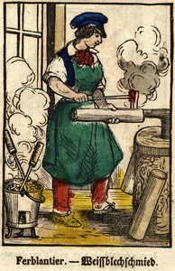 Cynatier; Cykle branżowe, wizerunek Epinal z XIX wieku. autorstwa French School
