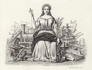 Ilustracja na stronie tytułowej winiet typograficznych autorstwa French School