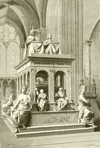 Grób Ludwika XII i Anny Bretanii w Saint Denis