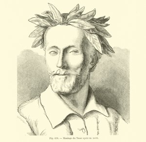 Torquato Tasso, włoski poeta autorstwa French School