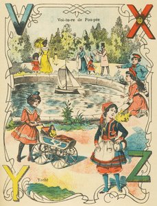 V X Y Z: Samochód dla lalek, jacht autorstwa French School