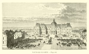 Vaux-le-Vicomte autorstwa French School