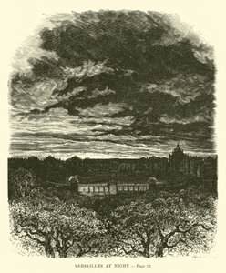 Wersal nocą autorstwa French School