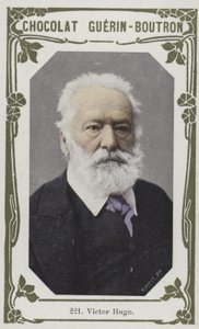 Victor Hugo (kolorowe zdjęcie) autorstwa French School