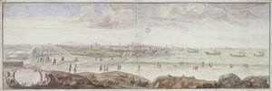 Widok od strony Infirmerii, Marsylia, 1698 autorstwa French School