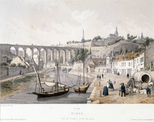 Widok na wiadukt Dinan (Cote d