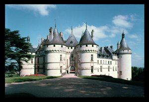 Widok na zamek autorstwa French School