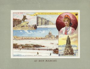Widoki na Petersburg autorstwa French School