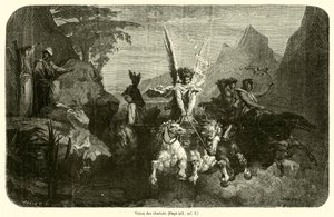 Vision des Chariots (grafika) autorstwa French School