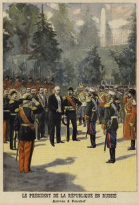 Wizyta prezydenta Francji Felixa Faure w Rosji, 1897 autorstwa French School