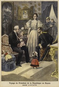 Wizyta prezydenta Francji Felixa Faure w Rosji, 1897 autorstwa French School