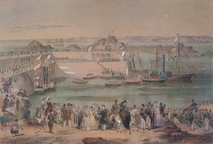 Wizyta królowej Wiktorii w Jersey w 1846, 1847 autorstwa French School
