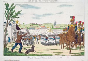 Niech żyją Francuzi!, Wyjazd wojsk zagranicznych, 1818 autorstwa French School