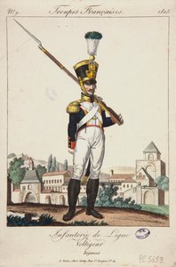 Voltigeur piechoty liniowej, oddziały francuskie nr. 9 autorstwa French School