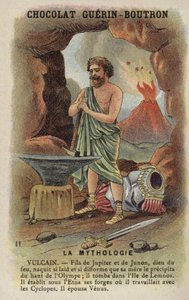 Wulkan autorstwa French School