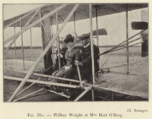 Wilbur Wright i Mme Hart O