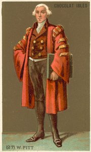 William Pitt Starszy (1708-1778), angielski mąż stanu autorstwa French School