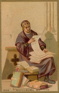 Wilhelm Tyrski, średniowieczny prałat i kronikarz autorstwa French School