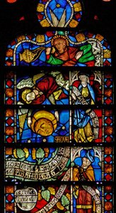 Okno w8 przedstawiające szczegóły Drzewa Życia autorstwa French School