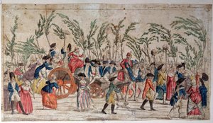 Marsz kobiet w Wersalu 5 października autorstwa French School