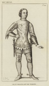 XIV wiek, Jean Chastelain de Terote (rycina) autorstwa French School