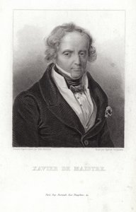 Xavier de Maistre, francuski żołnierz i pisarz autorstwa French School