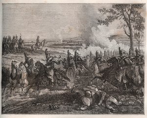 bitwa pod CASTIGLIONE: w swojej kampanii włoskiej Napoleon pokonał Austriaków pod dowództwem Wurmsera, zmuszając ich do odwrotu do Mantui. 5 sierpnia 1796 - Nowa encyklopedia narodowa Maurice